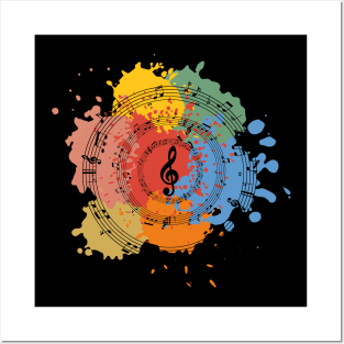 Music note Posters and Art